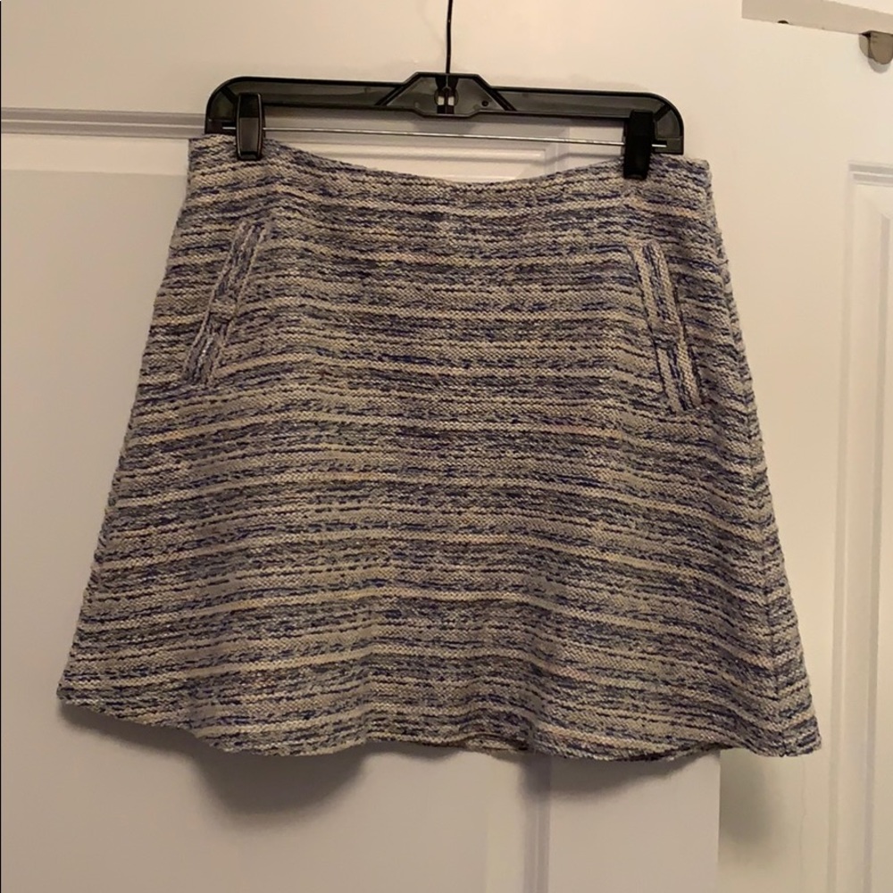 Loft tweed skirt